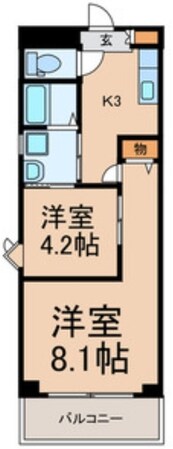 サングリーン新宿の物件間取画像